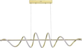 Zuma Line MS902-GD - Lampadario a sospensione con cavo ESERO LED/60W/230V dorato