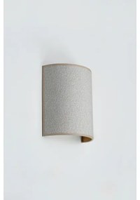 Brilagi - Applique SEMI 1xE27/15W/230V diametro 20 cm grigio chiaro