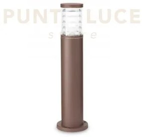 Tronco paletto 1 luce attacco e27 h.60,5cm ip65 coffee
