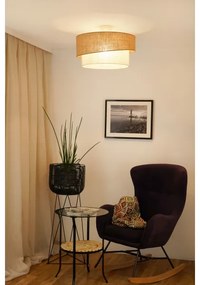 Brilagi - Lampadario SHINE 1xE27/15W/230V Ø50 cm beige/crema