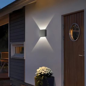 Brilagi - Applique da esterno DOUBLERAY LED/4W/230V, antracite, IP65