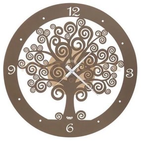 Orologio da parete particolare albero della vita piccolo oro laccat...