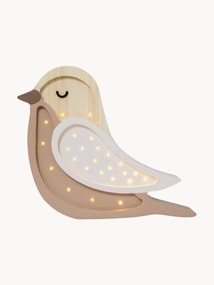 Lampada a LED con luce regolabile, funzione timer e telecomando fatta a mano Bird