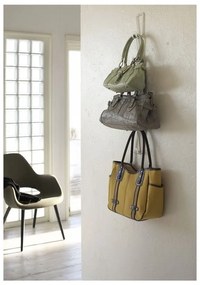 Appendiabiti Kanazawa bianco con 6 ganci Joint - YAMAZAKI