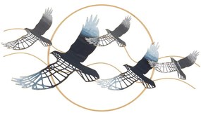 Decorazione da parete in metallo 91x50 cm Birds - Mauro Ferretti