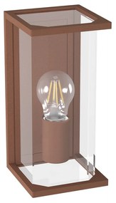 Applique Corten Mattone E27 IP54 per Esterni - Serie PRISM