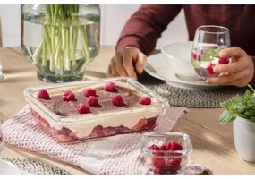 Tefal - Contenitore per alimenti 3 l MSEAL GLASS rosso/vetro