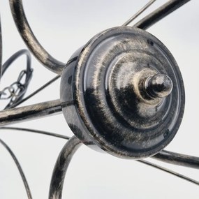 Lampadario a sospensione con catena DONATO 5xE14/40W/230V