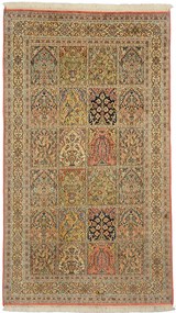 Cashmere Silk Tappeto 160 x 90 Beige (Indian) Annodato A Mano