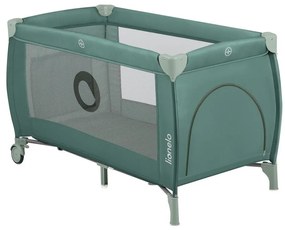 Lionelo - Lettino da viaggio STEFI PLUS Verde oliva