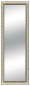 Specchio rettangolare in legno avorio 52 x 137 cm