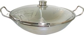 Bosch - wok con coperchio in vetro - hez390090