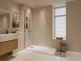 Parete per doccia walk-in Cromo 120 x 200 cm  - DAREN