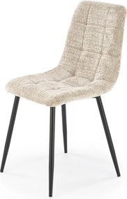 Sedia K547 in tessuto beige H87 cm