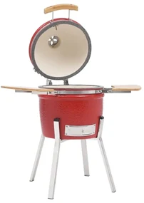 Griglia Barbecue Kamado Affumicatore İn Ceramica 81 Cm /