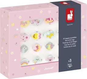 Set di 20 anelli - Unicorno