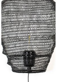 Lampada da parete nera Lena - White Label