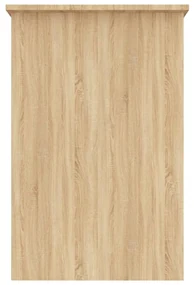 Scrivania rovere sonoma 100x50x76 cm in truciolato