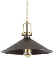 Lampada a sospensione nero D 360 x H min 450 - max 2080 mm