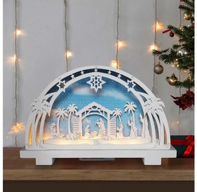 Brilagi - Decorazione natalizia LED presepe LED/2xAA