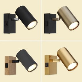 Globo 57911-1W - Faretto da parete ROBBY 1xGU10/25W/230V bianco