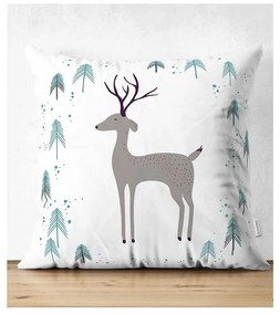 Set di 4 federe natalizie e runner da tavola Winter Wonderland - Minimalist Cushion Covers