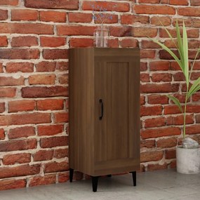 Credenza Rovere Marrone 34,5x34x90 Cm İn Legno Multistrato /