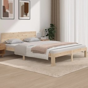 Giroletto 150x200 cm 5ft king size in legno massello di pino