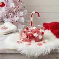 Ciotola in vetro 480 ml bastoncino zucchero