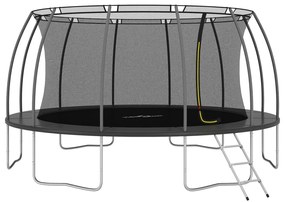 Set Trampolino Rotondo 488x90 Cm 150 Kg /