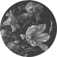 KEK Amsterdam Carta da parati panoramica Golden Age Flowers 9 Circle - S - 1.425m