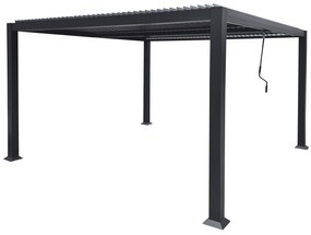 Pergola bioclimatica 3x4 m Elle grigia