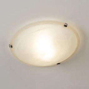 Redo 05-391 - Plafoniera VIRGINIA 2xE27/42W/230V Ø 40 cm colore crema