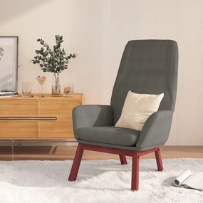 Poltrona Relax Grigio Chiaro İn Tessuto /