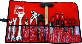 Kit di utensili assortiti USAG U06300010, 19 pezzi