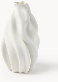 Vaso in porcellana stampato in 3D Lyria, alt. 29 cm