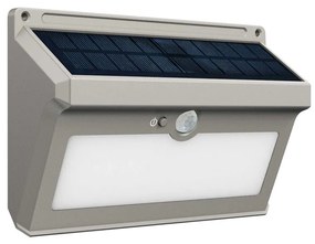 Applique Solare Rettangolare IP65 con Sensore di Movimento, 300 lm Colore  Bianco Naturale 4.000K