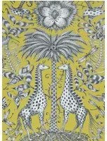Clarke & Clarke Carta da parati Kruger - Lime