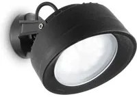 Lampada da parete nero L 150 x H 120 x P 165 mm