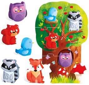 HEADU: Montessori - First Puzzle the Forest