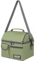 Borsa porta pranzo termica verde 4 L con tracolla