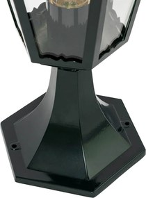 Base lanterna classica da esterno verde scuro IP44 - New Orleans