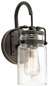 Elstead KL-BRINLEY1-OZ - Applique BRINLEY 1xE27/60W/230V antracite