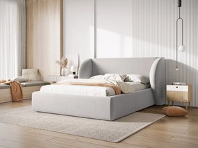 Letto Miley in velluto - 180x200 cm