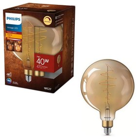 Lampadina LED dimmerabile VINTAGE Philips G200 E27/7W/230V 2000K