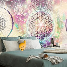 Carta da parati – Mandala in design interessante