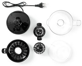 Nedis KAJC110CBK - Spremiagrumi elettrico 0,8 l 30W/230V acciaio inossidabile