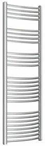 Termoarredo bagno scaldasalviette 60x150 cromo curvo interasse 55 cm