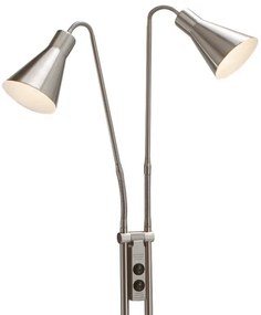 Markslöjd 102241 - Lampada da terra ODENSE 2xE14/40W/230V