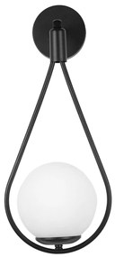Lampada da parete G093-1W Black White
